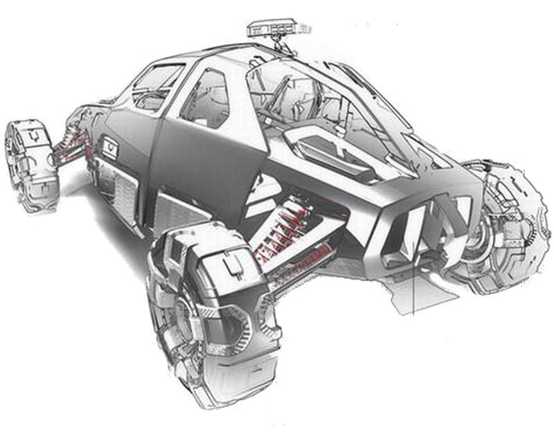 Concept-Car Mercedes MOJAVE RUNNER